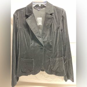 Ladies velvet jacket